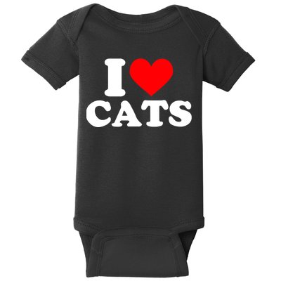 I Heart Cats Shirt I Heart Cats Tshirt I Love Cats Shirt Baby Bodysuit