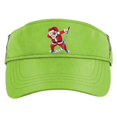 Ice Hockey Dabbing Santa Claus Hockey Player Christmas Gift Adult Drive Performance Visor