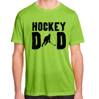 Ice Hockey Dad Cool Fathers Day Player Goalie Coach Papa Gift Adult ChromaSoft Performance T-Shirt