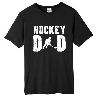 Ice Hockey Dad Cool Fathers Day Player Goalie Coach Papa Gift Tall Fusion ChromaSoft Performance T-Shirt