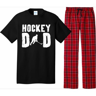 Ice Hockey Dad Cool Fathers Day Player Goalie Coach Papa Gift Pajama Set