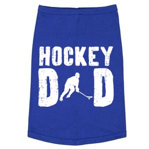 Ice Hockey Dad Cool Fathers Day Player Goalie Coach Papa Gift Doggie Tank