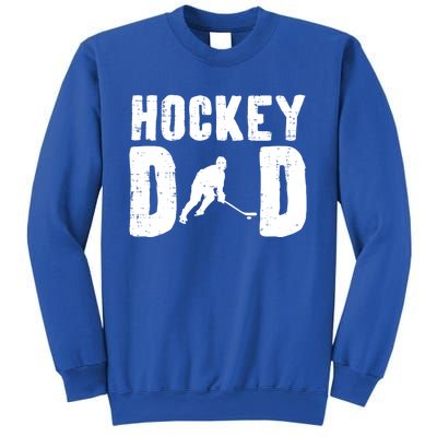 Ice Hockey Dad Cool Fathers Day Player Goalie Coach Papa Gift Sweatshirt