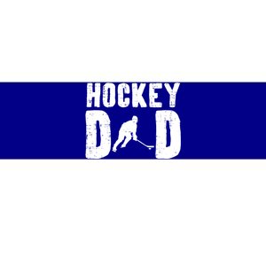 Ice Hockey Dad Cool Fathers Day Player Goalie Coach Papa Gift Bumper Sticker