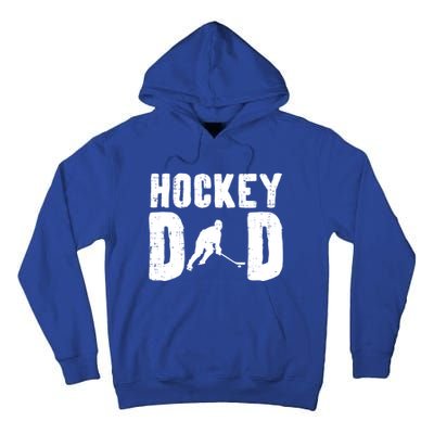 Ice Hockey Dad Cool Fathers Day Player Goalie Coach Papa Gift Tall Hoodie