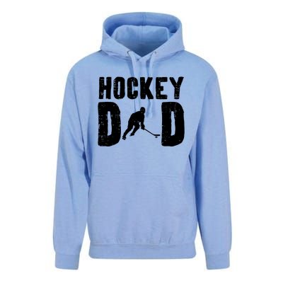 Ice Hockey Dad Cool Fathers Day Player Goalie Coach Papa Gift Unisex Surf Hoodie