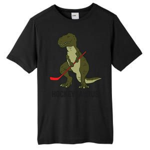 Ice Hockey Dinosaur Hockey Hockey Hockeysaurus Gift Tall Fusion ChromaSoft Performance T-Shirt