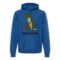 Ice Hockey Dinosaur Hockey Hockey Hockeysaurus Gift Premium Hoodie