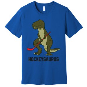 Ice Hockey Dinosaur Hockey Hockey Hockeysaurus Gift Premium T-Shirt