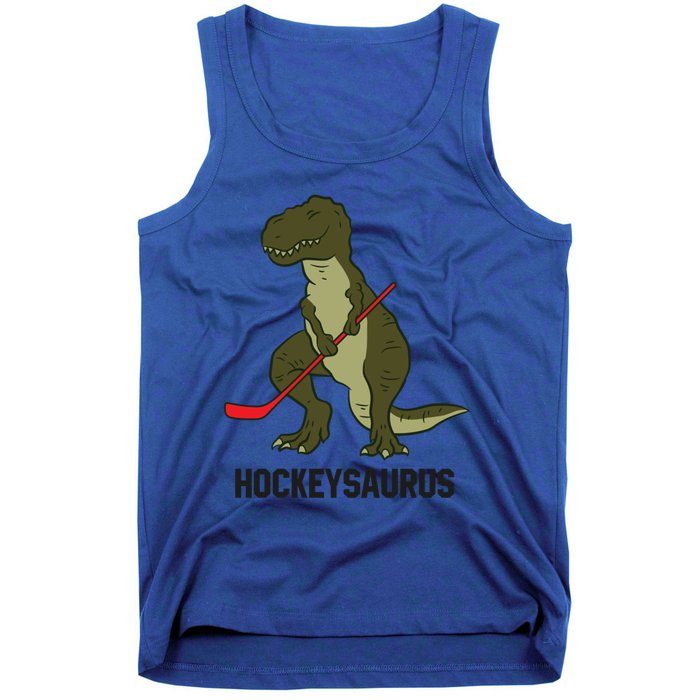 Ice Hockey Dinosaur Hockey Hockey Hockeysaurus Gift Tank Top