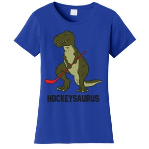 Ice Hockey Dinosaur Hockey Hockey Hockeysaurus Gift Women's T-Shirt