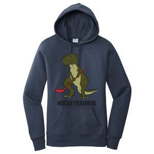 Ice Hockey Dinosaur Hockey Hockey Hockeysaurus Gift Women's Pullover Hoodie