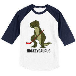 Ice Hockey Dinosaur Hockey Hockey Hockeysaurus Gift Baseball Sleeve Shirt