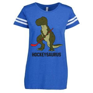 Ice Hockey Dinosaur Hockey Hockey Hockeysaurus Gift Enza Ladies Jersey Football T-Shirt