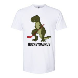 Ice Hockey Dinosaur Hockey Hockey Hockeysaurus Gift Softstyle CVC T-Shirt