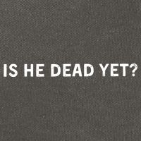 Is He Dead Yet Cotton Canvas Backpack