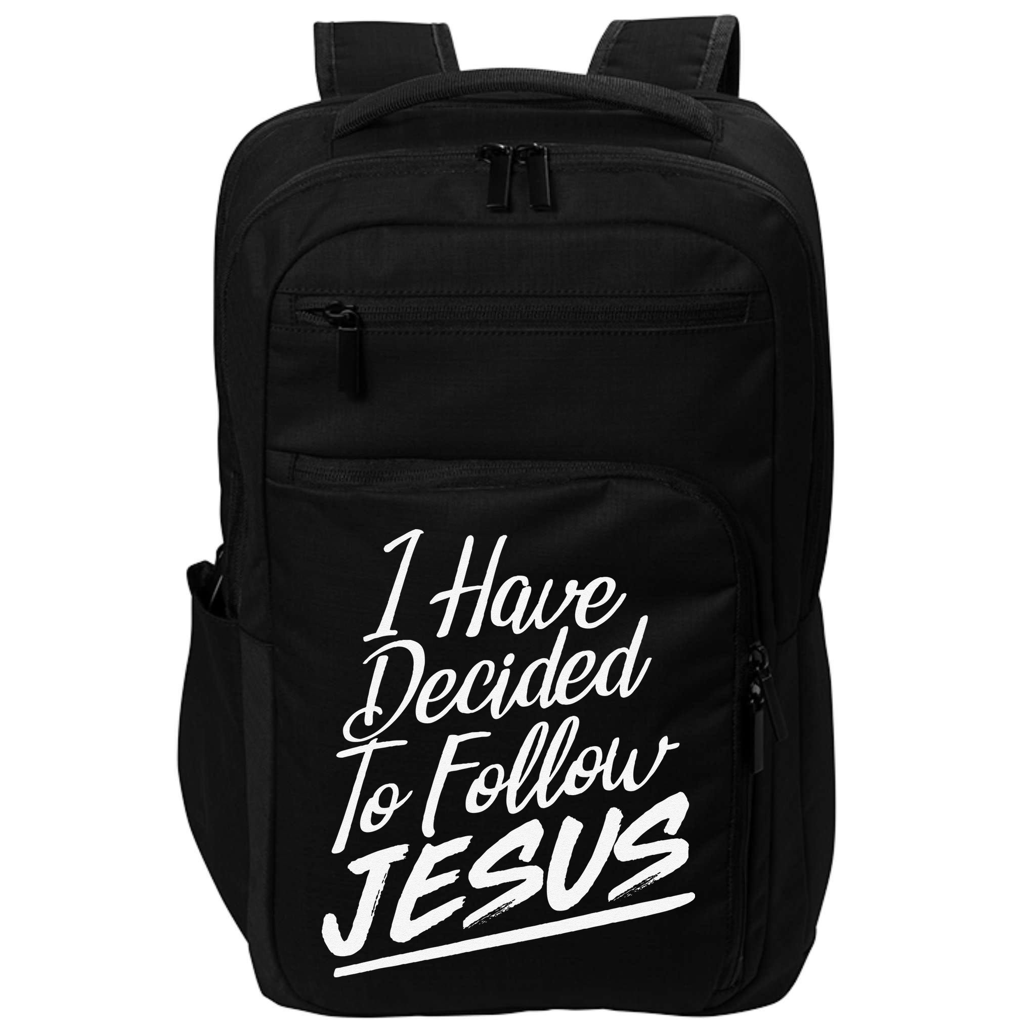 I Have Decided To Follow Jesus Christian Impact Tech Backpack