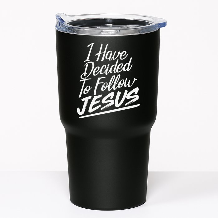I Have Decided To Follow Jesus Christian Tumbler