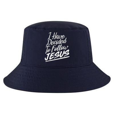 I Have Decided To Follow Jesus Christian Cool Comfort Performance Bucket Hat