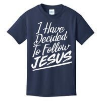 I Have Decided To Follow Jesus Christian Kids T-Shirt