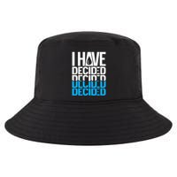 I Have Decided Baptized Cool Comfort Performance Bucket Hat