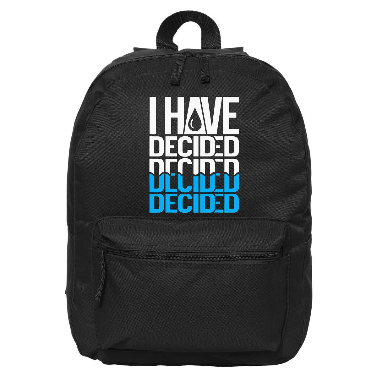 I Have Decided Baptized 16 in Basic Backpack