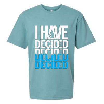 I Have Decided Baptized Sueded Cloud Jersey T-Shirt
