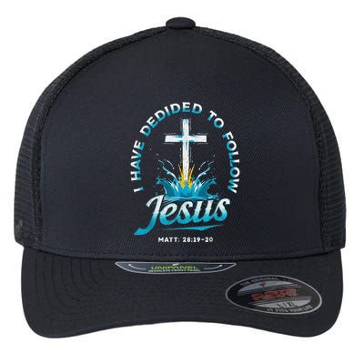 I Have Decided To Follow Jesus Flexfit Unipanel Trucker Cap