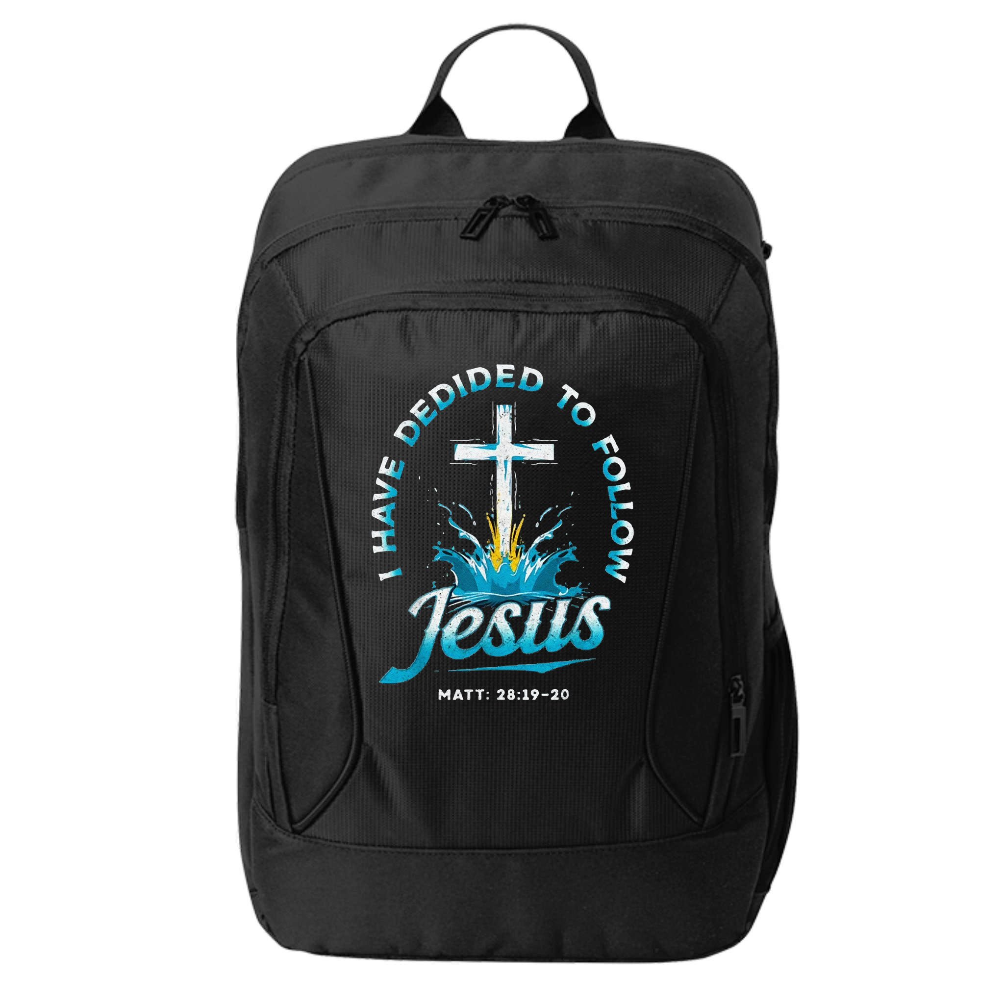 I Have Decided To Follow Jesus City Backpack
