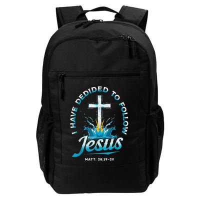 I Have Decided To Follow Jesus Backpack