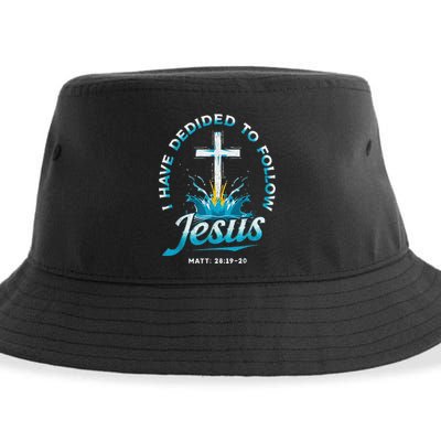 I Have Decided To Follow Jesus Sustainable Bucket Hat