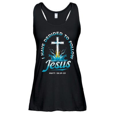 I Have Decided To Follow Jesus Ladies Essential Flowy Tank