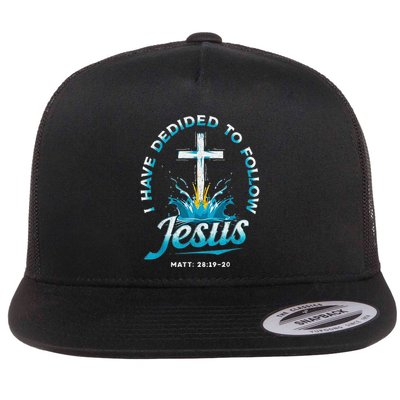 I Have Decided To Follow Jesus Flatbill Hat