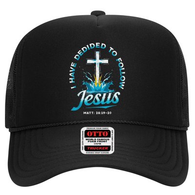 I Have Decided To Follow Jesus Trucker Hat