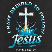 I Have Decided To Follow Jesus Golf Towel