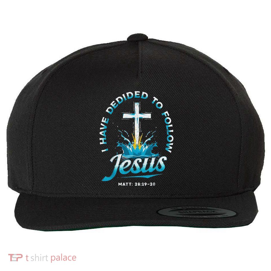 I Have Decided To Follow Jesus Wool Snapback Cap