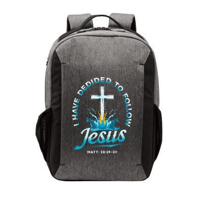 I Have Decided To Follow Jesus Vector Backpack