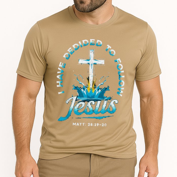 I Have Decided To Follow Jesus Cooling Performance Crew T-Shirt
