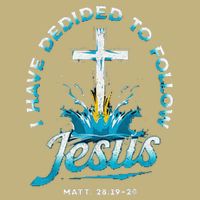 I Have Decided To Follow Jesus Cooling Performance Crew T-Shirt