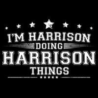 Im Harrison Doing Harrison Things Drawstring Bag