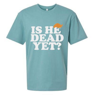 Is He Dead Yet Bold Sueded Cloud Jersey T-Shirt