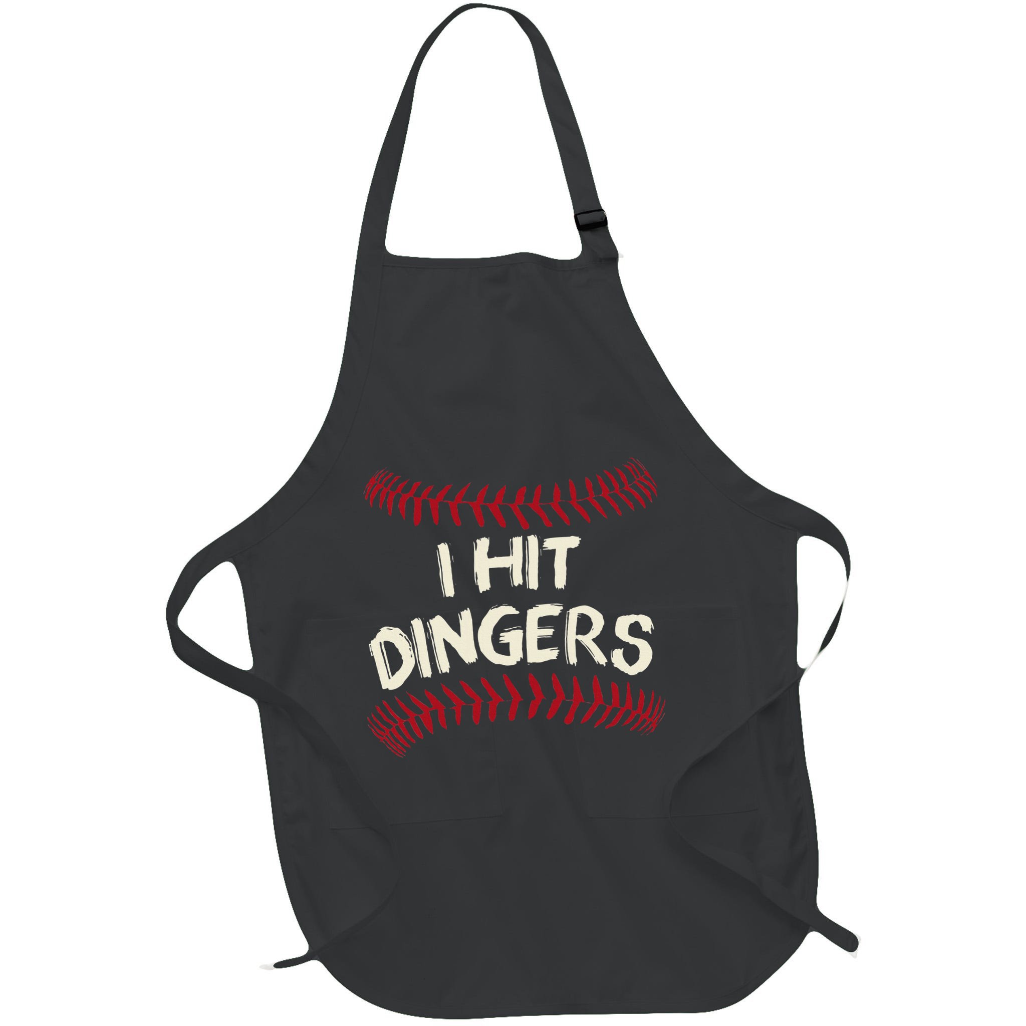 I Hit Dingers Baseball Softball Apron