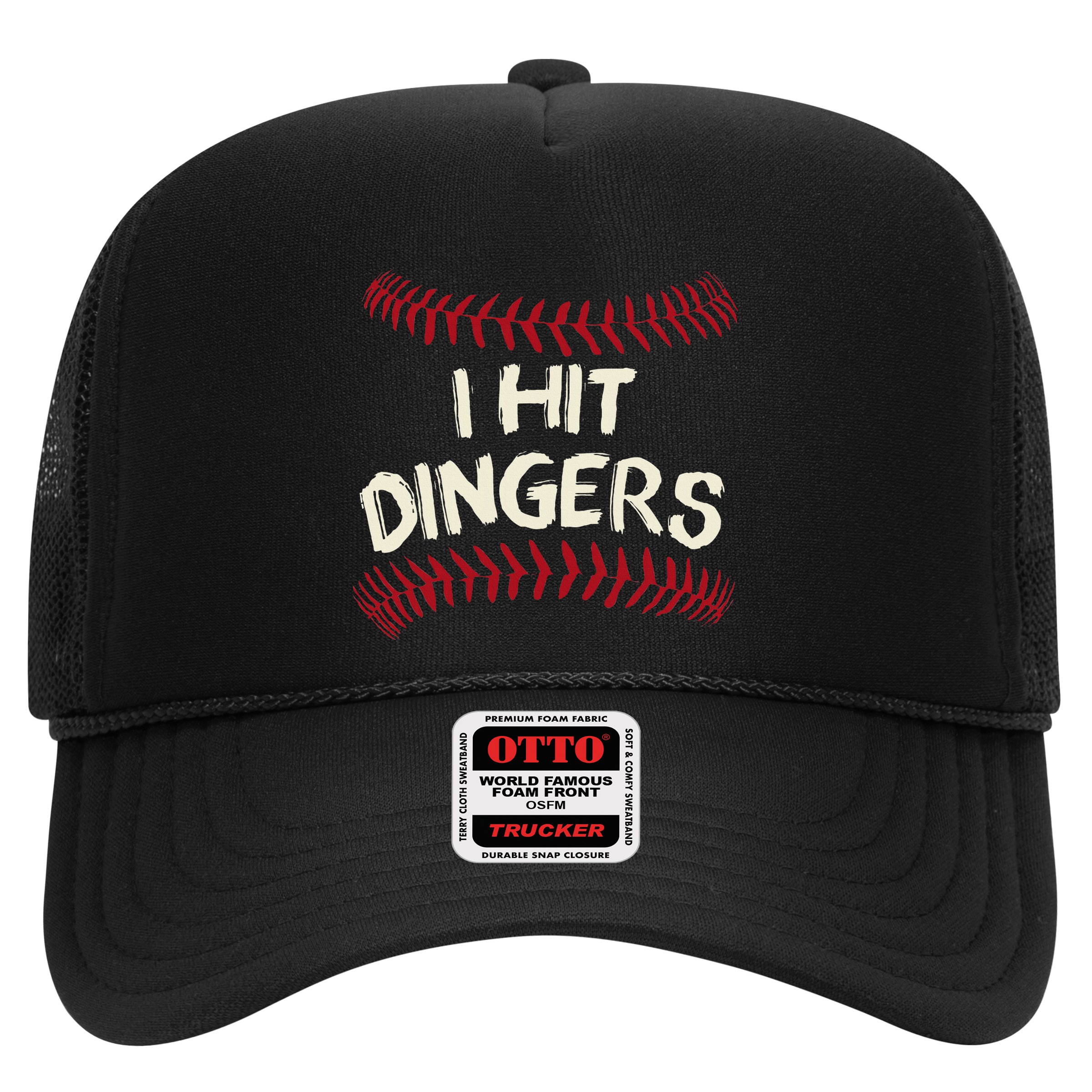 I Hit Dingers Baseball Softball Hat