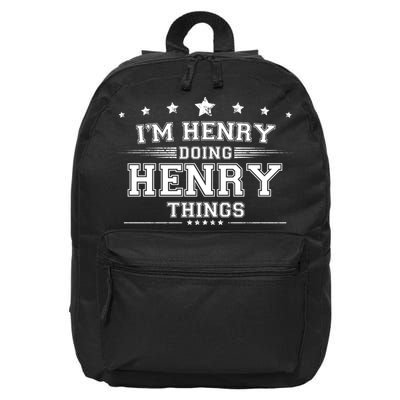 Im Henry Doing Henry Things 16 in Basic Backpack
