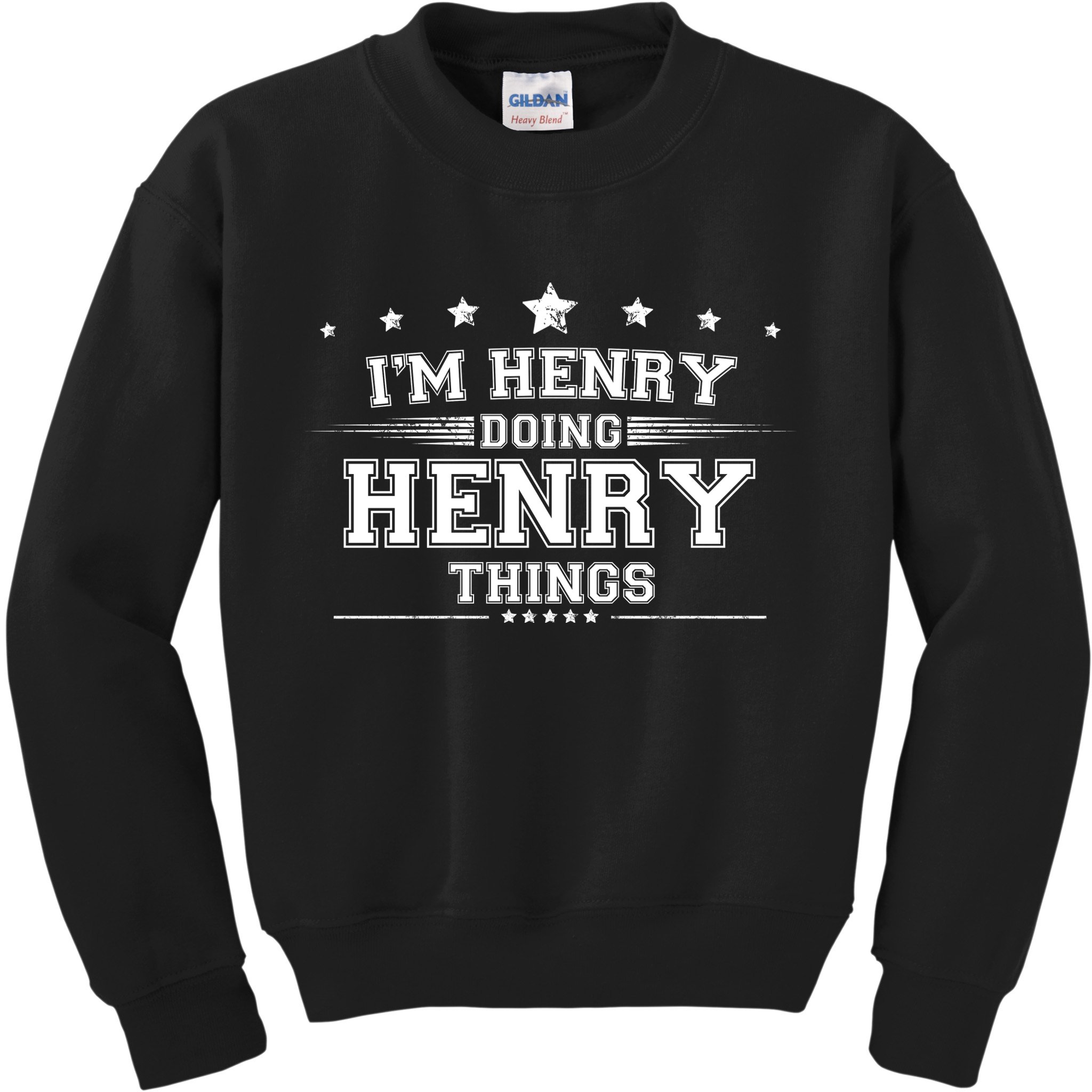 Im Henry Doing Henry Things Kids Sweatshirt