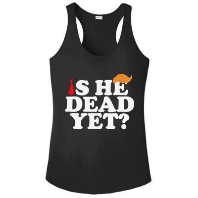 Is He Dead Yet 2025 Ladies PosiCharge Competitor Racerback Tank