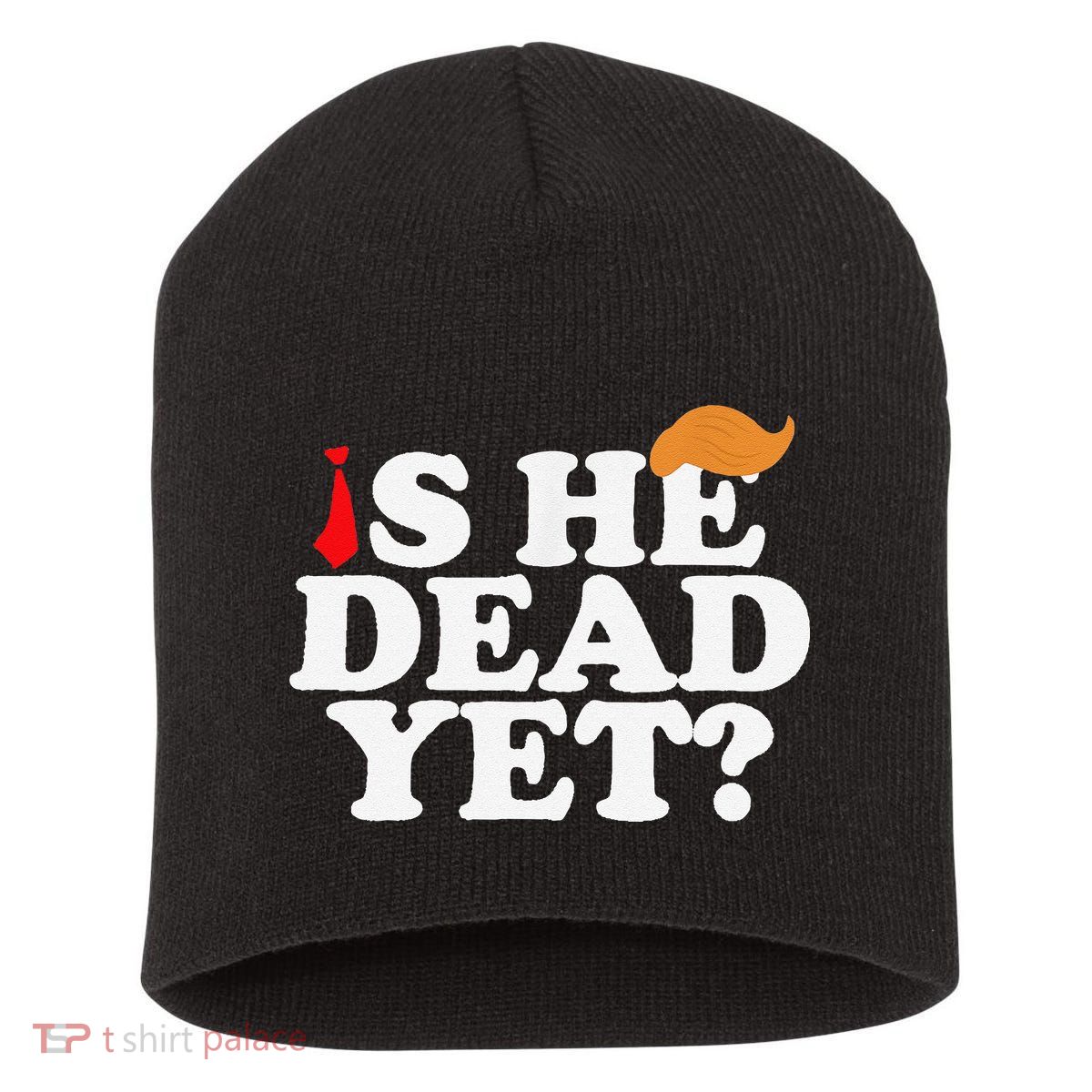 Is He Dead Yet 2025 Short Acrylic Beanie
