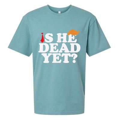 Is He Dead Yet 2025 Sueded Cloud Jersey T-Shirt