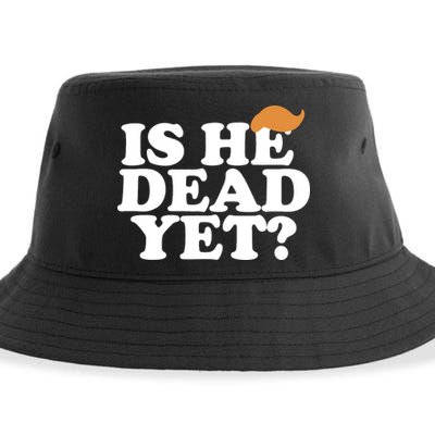 Is He Dead Yet Bold Sustainable Bucket Hat