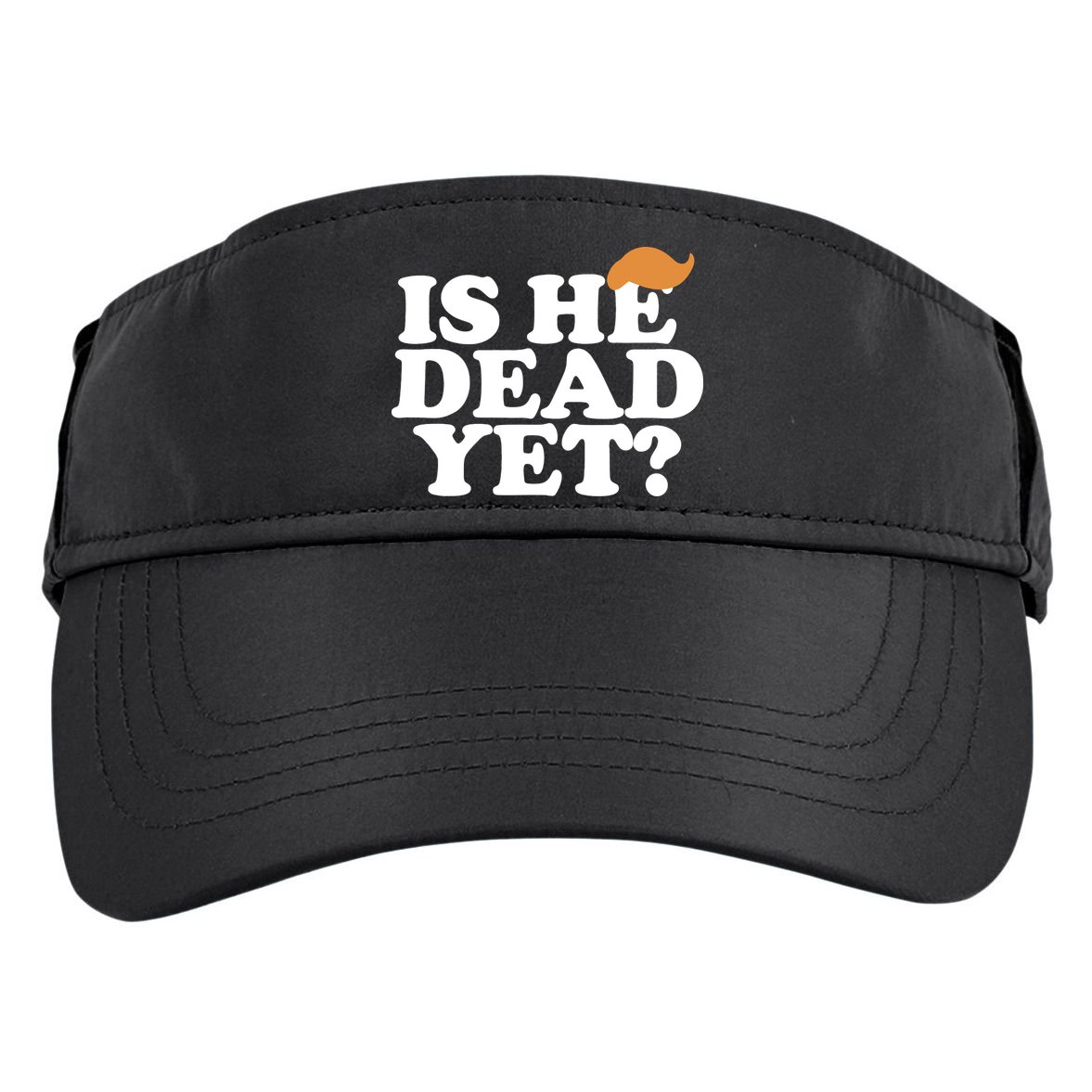 Is He Dead Yet Bold Adult Drive Performance Visor